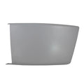 Replacement Silver Painted Driver Side Inner Short Mount Bumper
