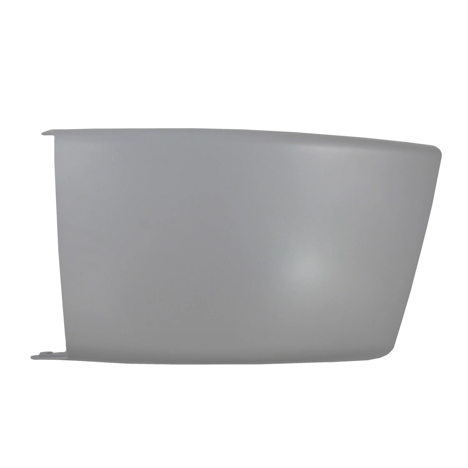 Replacement Silver Painted Driver Side Inner Short Mount Bumper