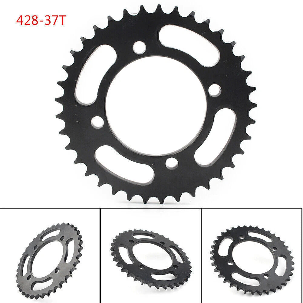 428 37T Rear Chain Sprocket for Motorcycle ATV Quad Dirt Bike (71mm)