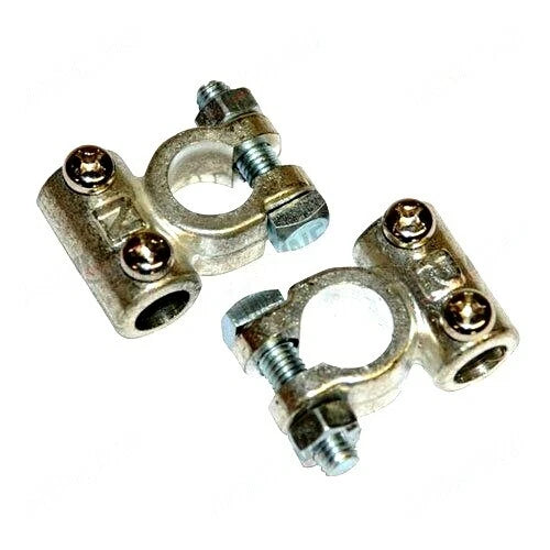 Battery Terminal Set for Ford Fordson Massey Ferguson Tractors (Various)