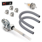 8mm Fuel Valve Petcock for Honda ATC250SX XR650L ATC350X (1985–2023)