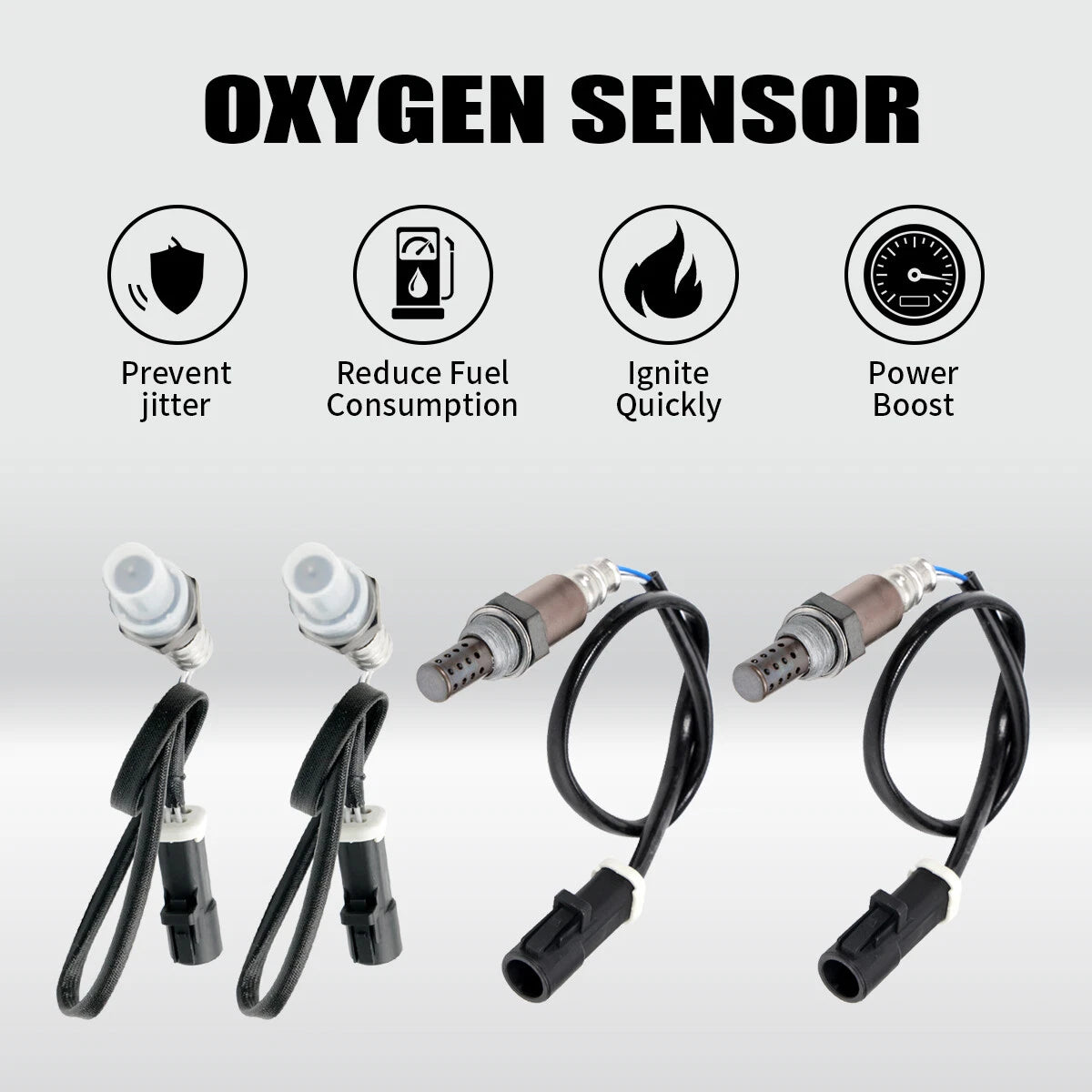 Set of 4 Oxygen Sensors for Ford Explorer V6 4.0L 4.6L (2004–2010)