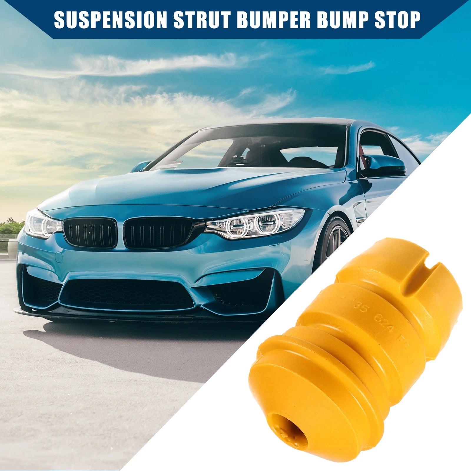 2X Suspension Strut Bumper No.33531135624 for BMW 525i (1989–1995)