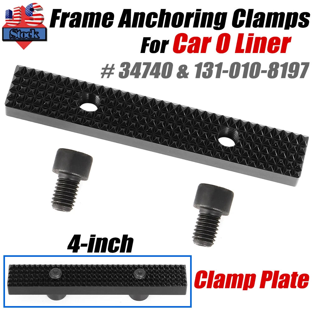 Clamp Plate for Car O Liner Frame Machines (4" x 5/8")