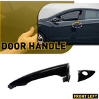 Exterior Door Handle for Hyundai Elantra (2011–2016) Front Left Black