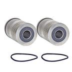 2X Engine Motor Oil Filters for Chevrolet GMC Iso Studebaker (StdAs)