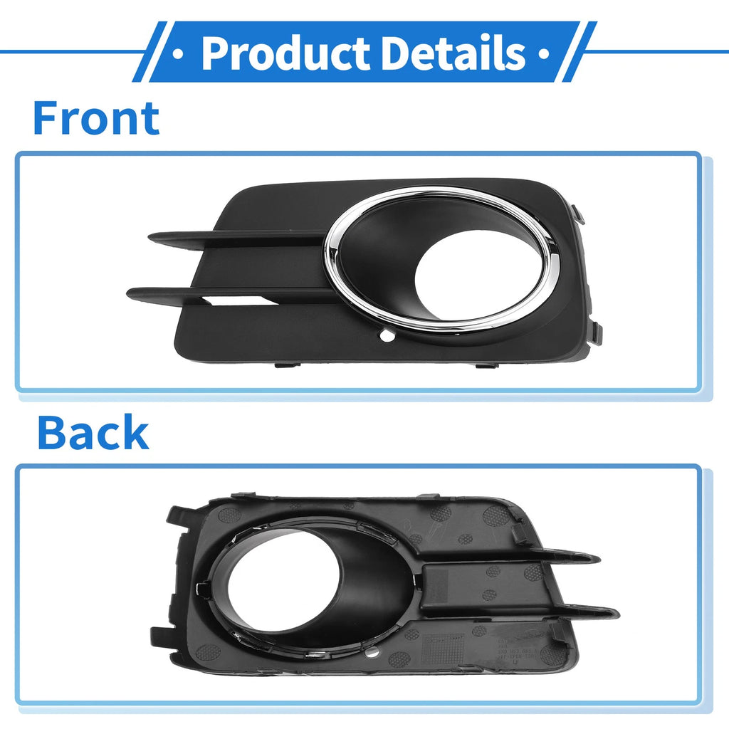 1 Pc Fog Light Grill for Volkswagen Tiguan (2010–2012) No. 5ND853665