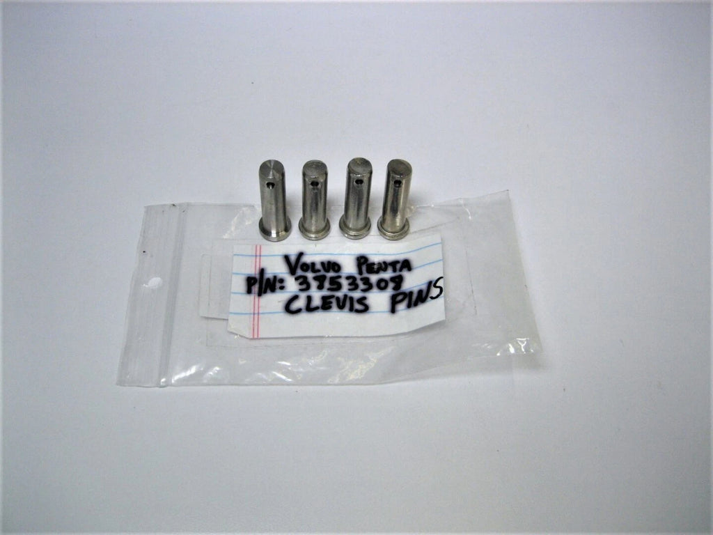 Set of 4 Marine Power Steering Clevis Pins for Volvo Penta (3853308, 914667)