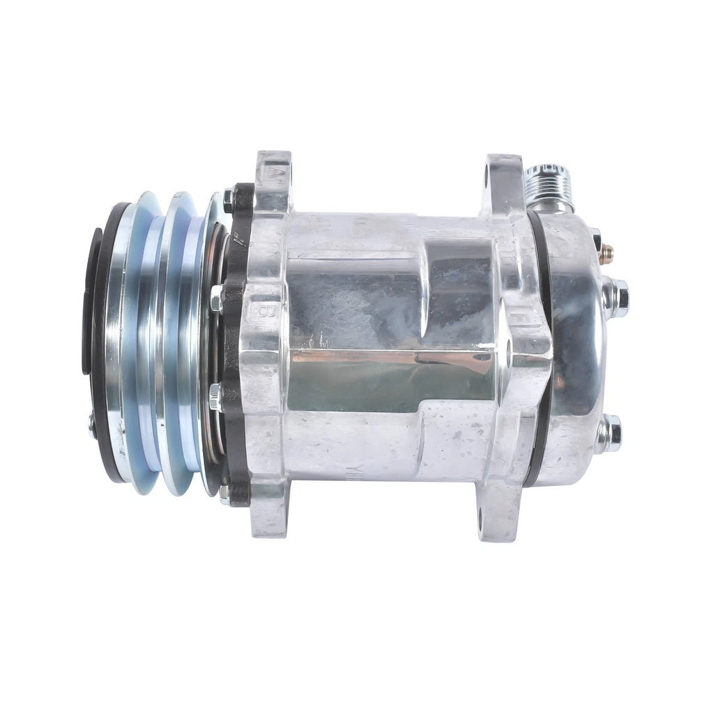 Sanden 508 A/C Compressor V-Belt Clutch w/ 2-Groove Pulley HC5003C