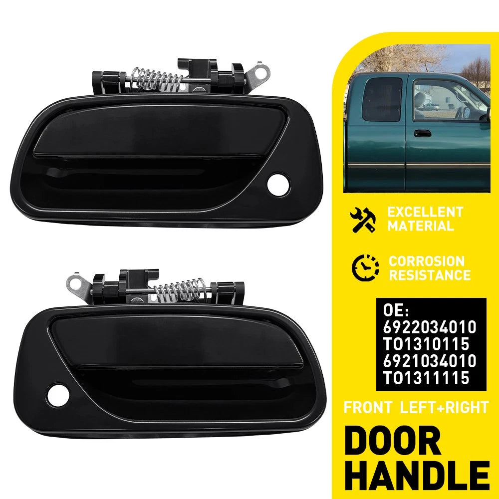 Set of 2 Exterior Door Handles for Toyota T100 (1993–1998)