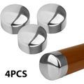 Set of 4 PVC Staircase Handrail End Cap Covering Tube Edges 45mm