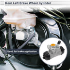 Rear Left Brake Wheel Cylinder No. 4757052011 for Toyota Echo (2000–2005)