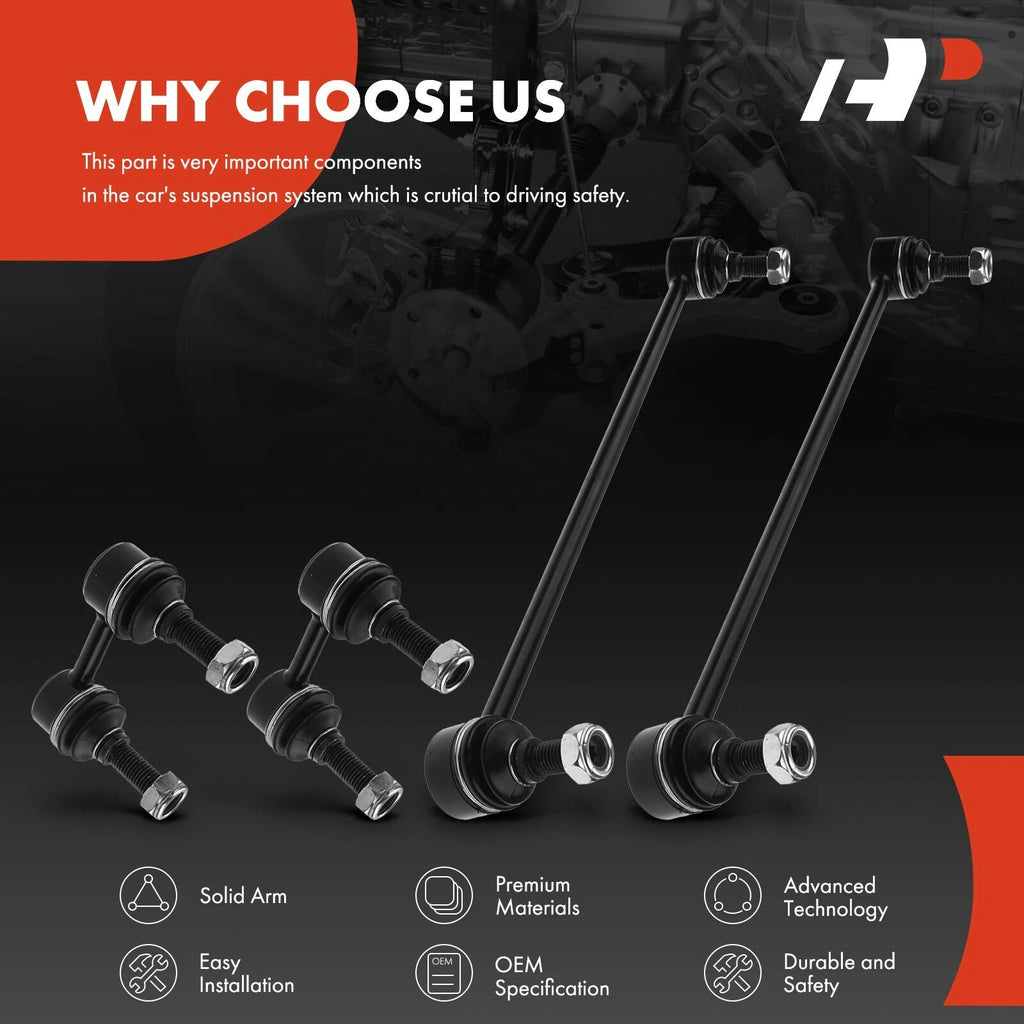 Set of 4 Stabilizer Bar Links for BMW X5 (2000-2006)