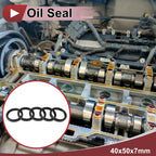 Set of 5 Rotary Shaft Oil Seals 40x50x7mm Nitrile Rubber
