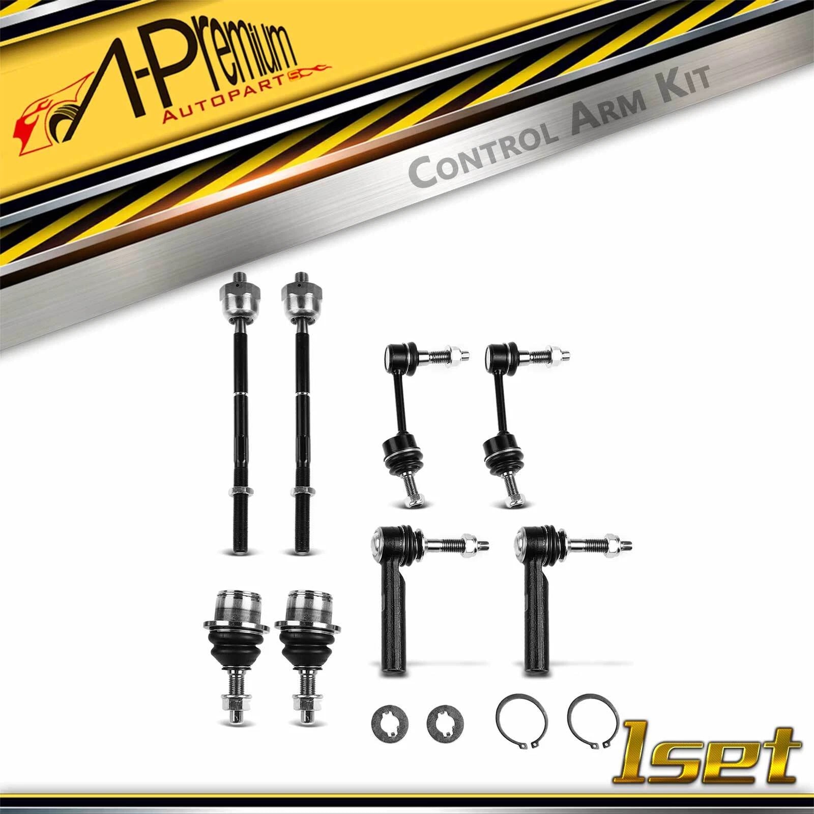 8x Front Sway Bar Tie Rod Ends for Ford Expedition (2003–2005)