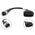 OBD2 6 Pin Diagnostic Plug Adapter for Suzuki Motorcycle Scooter ATV