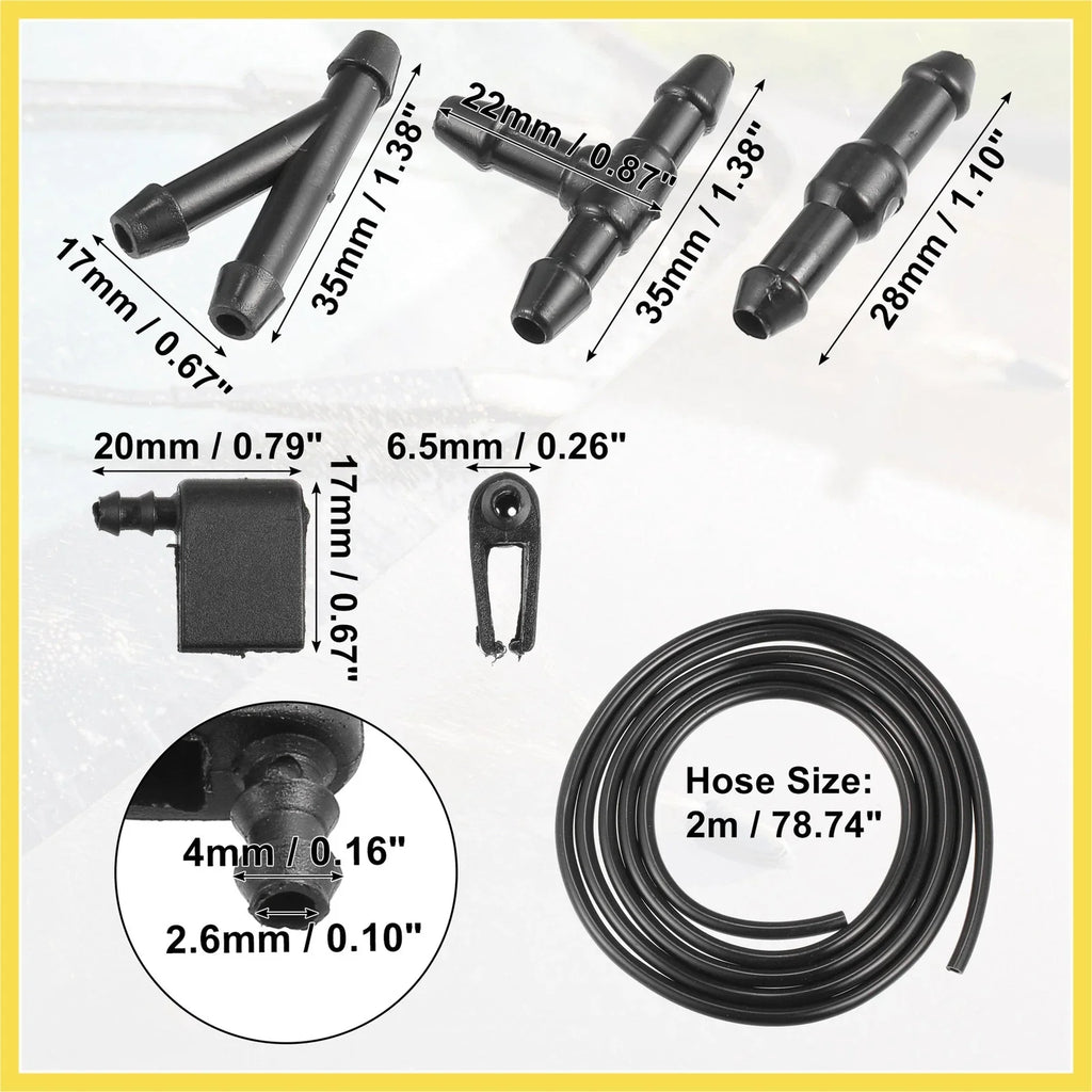 Windshield Washer Nozzles Kit for Mercedes-Benz Sprinter (2010-2023)