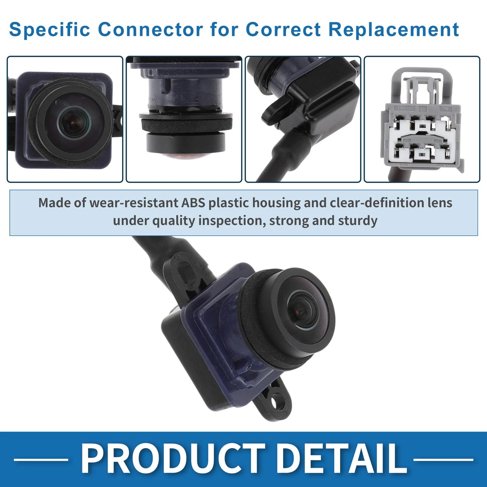 Rear View Park Assist Backup Camera 56038990AA/56038990AB for Dodge Dart (2013–2016)