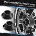 25mm Aluminum Front Axle Spacers 41458-08 for Harley Road King (2008–2023)