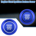 Engine Start Stop Ignition Button Trim Decal for Honda Accord (2018–2022) Blue