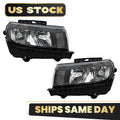 Halogen Headlight Set for Chevrolet Camaro (2014–2015) w/ Bulb Right+Left Pair