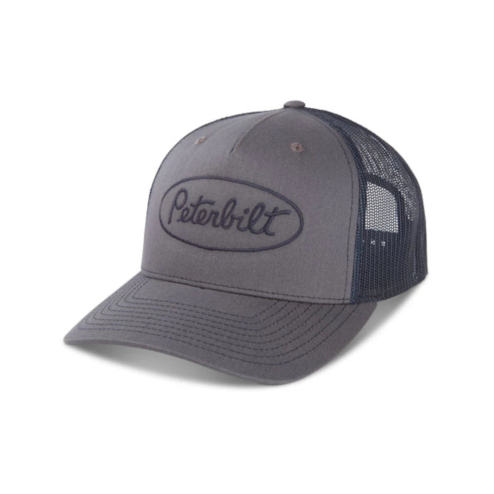 Peterbilt Trucks Cap for Peterbilt 112 (Navy, Five Panel, Trucker Hat)