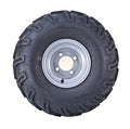 Set of 4 Wanda ATV Golf Cart Tires & Wheels 20X9.5-8 4PR 4x4" Silver Wheel