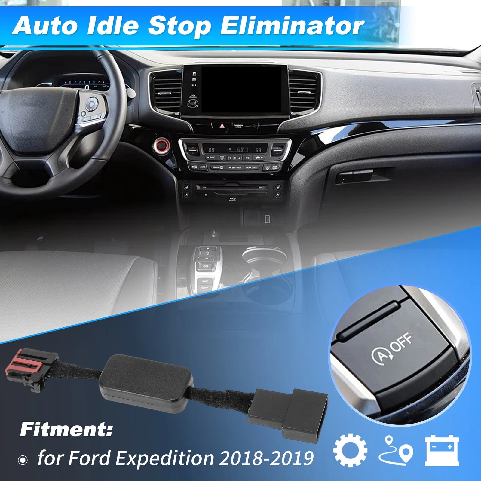 Auto Start Stop Eliminator for Ford Expedition (2018–2019)