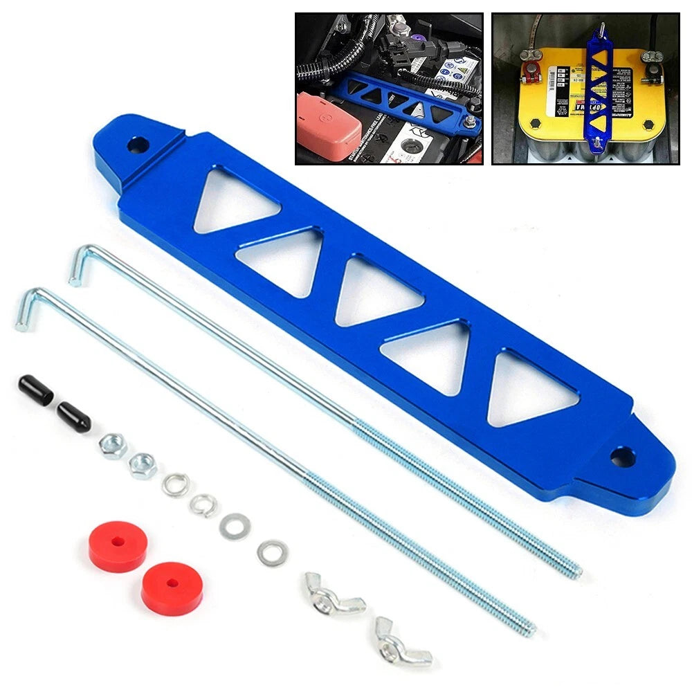 Battery Fixed Bracket Tie Down Holder for Universal Vehicles (10")