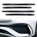 4pcs Front Bumper Splitter Fins Spoiler Canards for Mercedes C-Class (2015-2021)