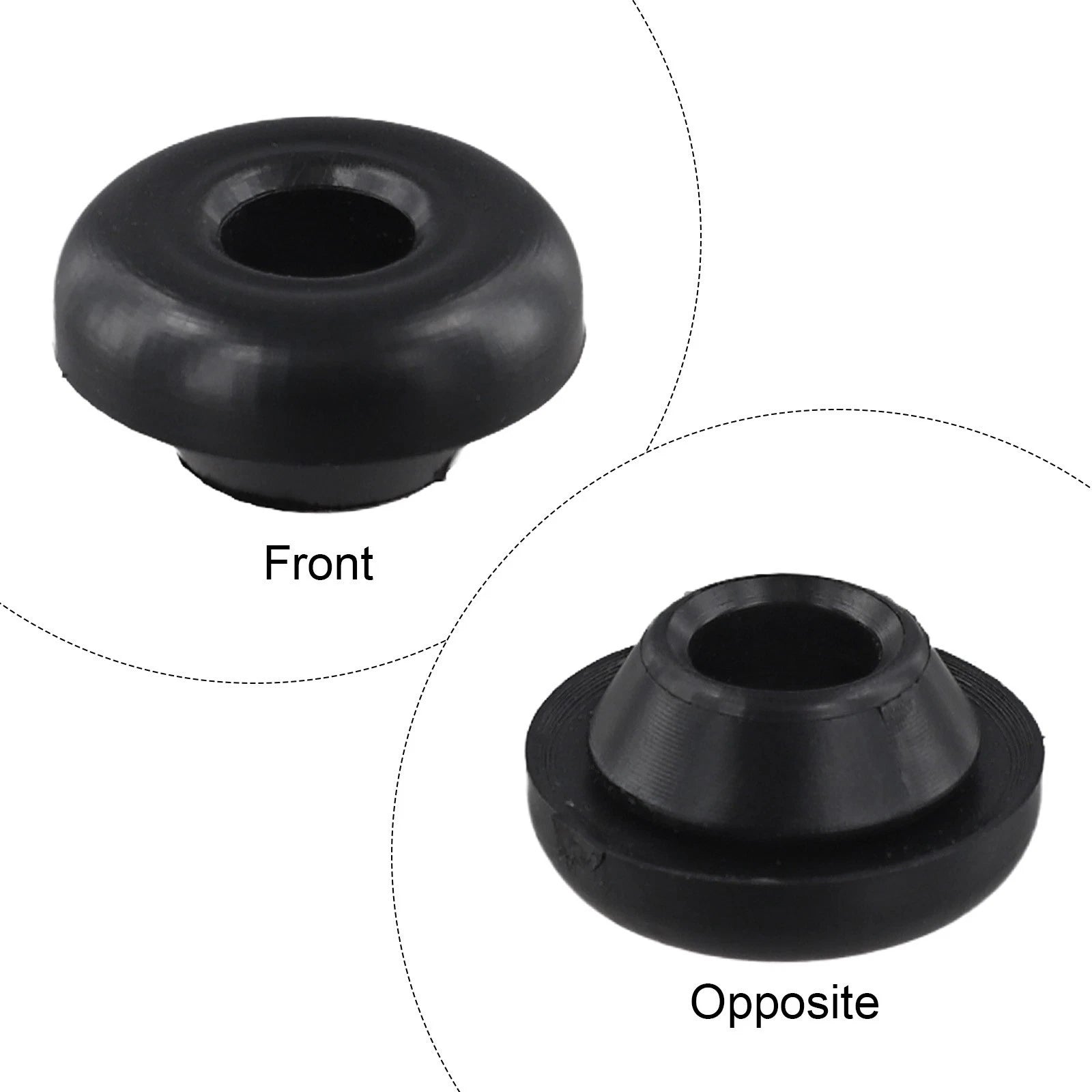 Rubber Hood Support Prop Rod Grommet for Subaru Impreza WRX Legacy