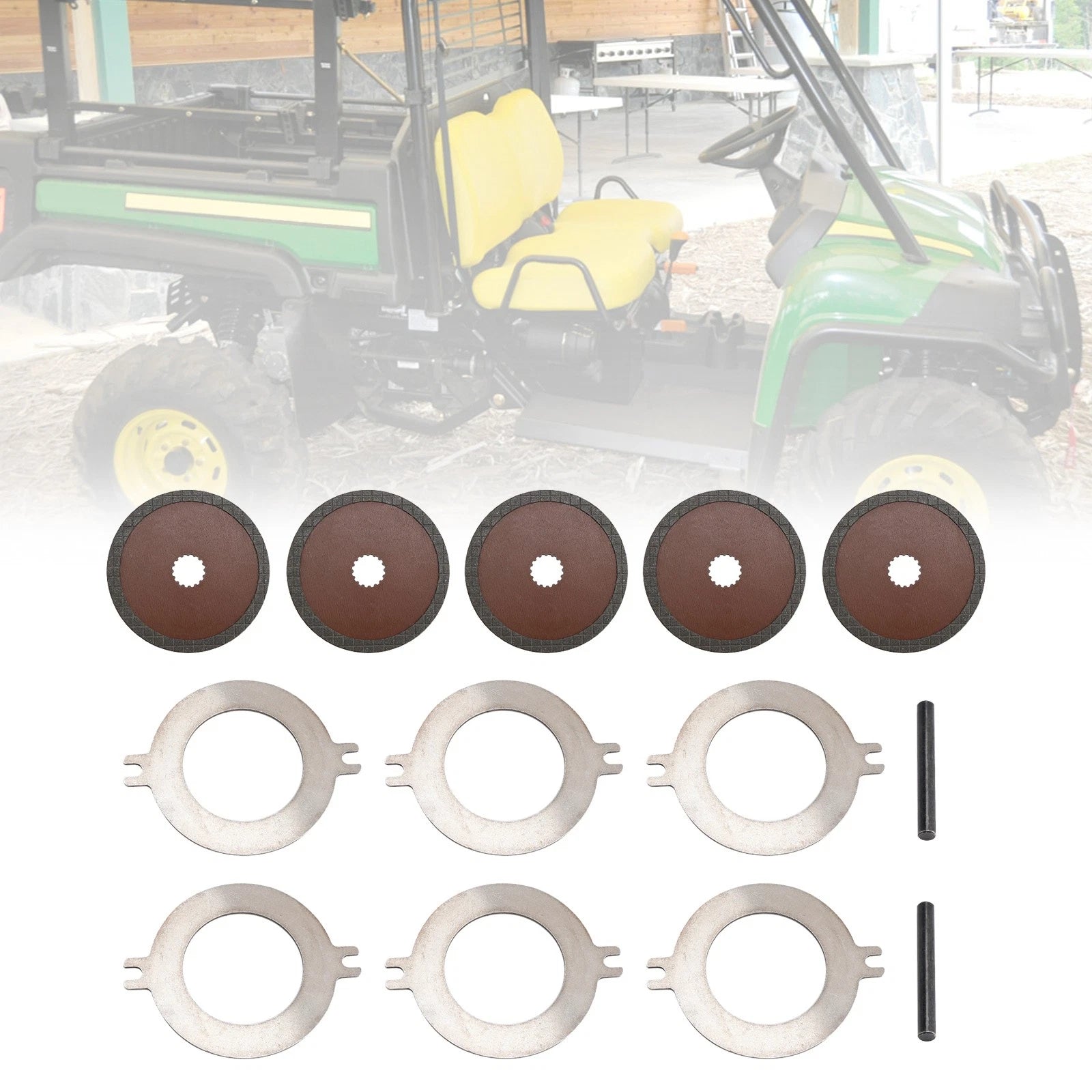 Brake Disc Kit Am148465 for John Deere Gator XUV 625i 825 835 855 865 (2007–2021)