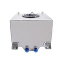 5 Gallon Aluminum Fuel Cell Surge Tank with Sensor Cap & Foam Universal