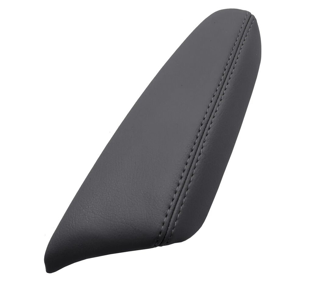 Front Armrest Door Panel Cover for Honda CR-V (2012–2016) Gray PVC Leather