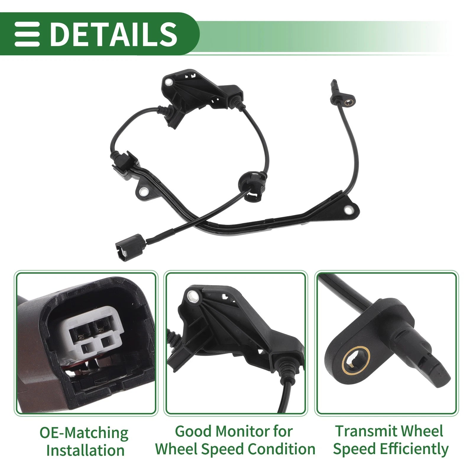 ABS Wheel Speed Sensor No. 57450SYJH01 for Honda Elysion (2012–2015)