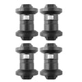 Set of 4 Bottom Roller Track Rollers for Kubota KX040-4/KX121-3
