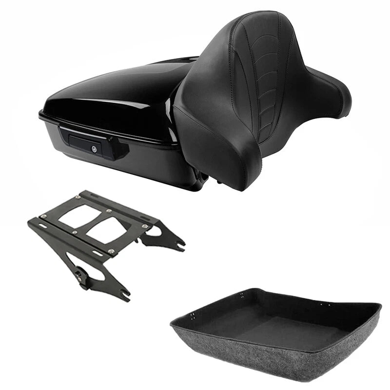 Backrest Pad Mount Rack for Harley Street Glide (2014–2026)