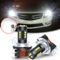 2x Xenon White H15 LED Bulbs for Mercedes CLA-Class (2013–2019)