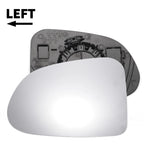 Left Driver Side White Mirror Glass for Hyundai (Non-Heated)