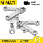 Foot Peg Bracket Set LH & RH for Kawasaki Ninja ZX6R ZX9R ZZR600 (1995–2008)