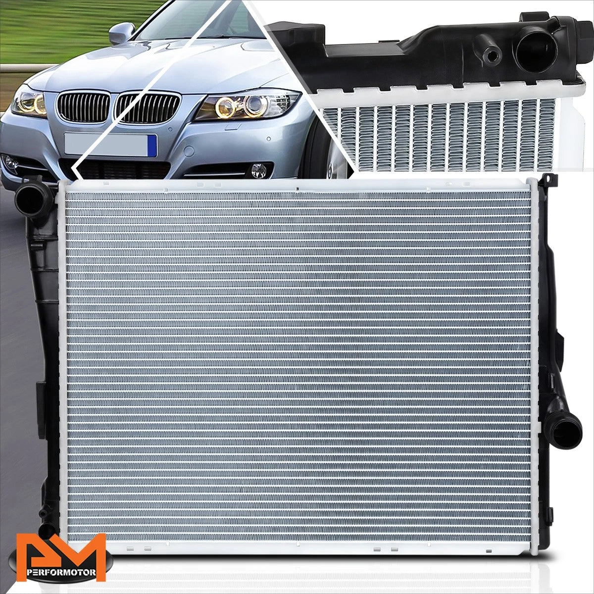 Aluminum Core Radiator for BMW 3-Series/Z4 (1999–2009) DPI-2636