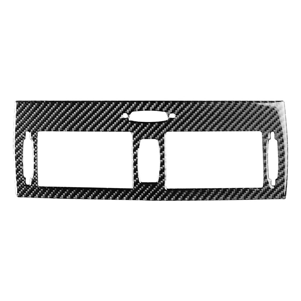 Carbon Fiber Center Console Air Vent Outlet Cover Trim for BMW X3 E83 (2004–2010)