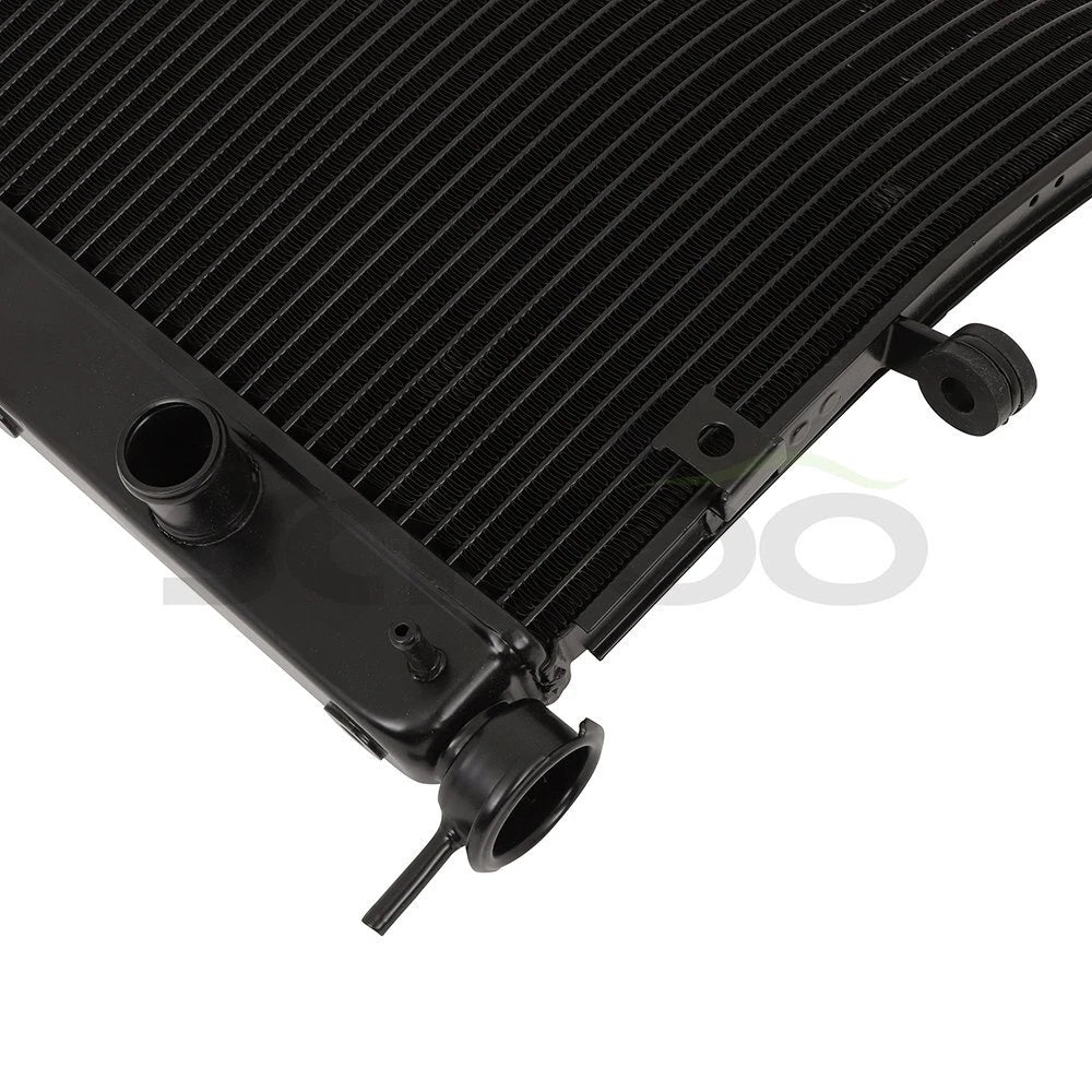 Motorcycle Radiator for Kawasaki Ninja ZX6R (2009–2012) Full Aluminum