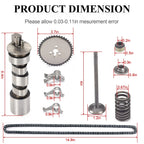 Rocker Arm Camshaft Gear Timing Chain Kit Polaris Ranger