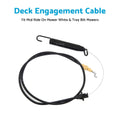 Deck Engagement Cable for MTD White Troy Bilt Mower (746-04173B)
