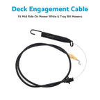 Deck Engagement Cable for MTD White Troy Bilt Mower (746-04173B)