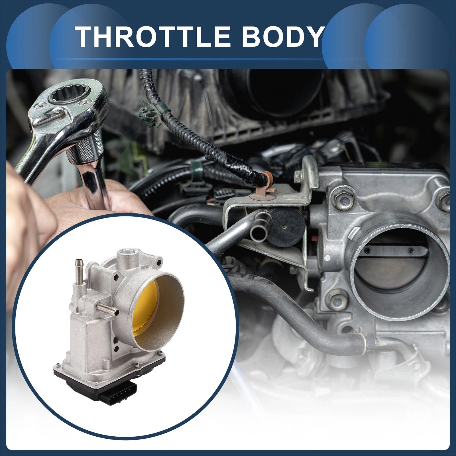 Throttle Body for Toyota 4Runner, Land Cruiser (2005–2009) - 220300F010, 220300S010