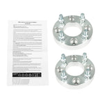 Set of 2 Wheel Flanges