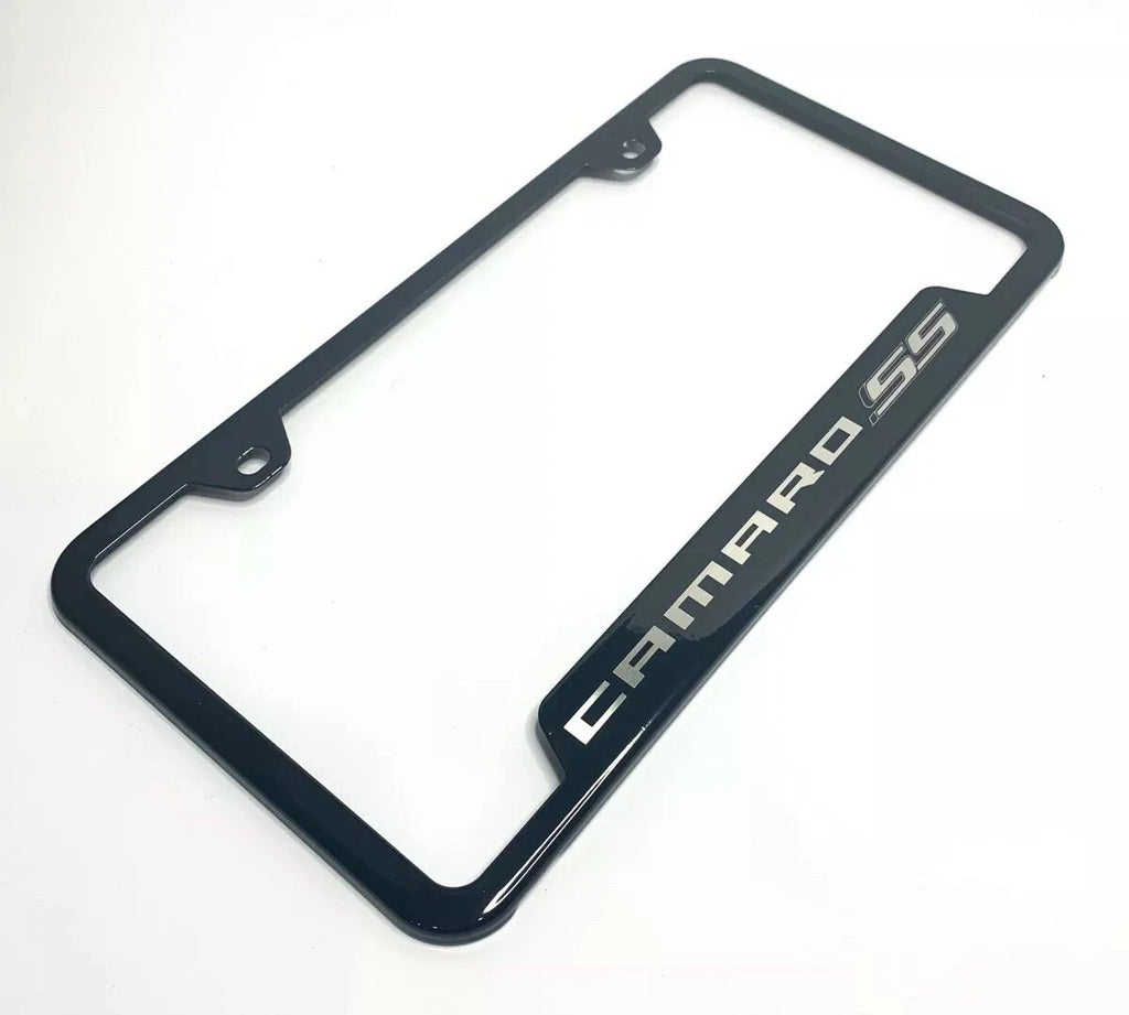 License Plate Frame Front Set for Chevy Camaro SS (Premium Design) (2010–2024)