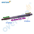 Propeller Shaft for Yamaha Outboard 2T 115-225HP F150-F200 (6J9-45611)